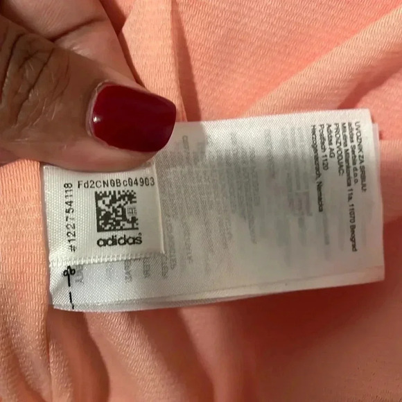 Adidas’s Glo pink (peach) jacket - Picture 14 of 16